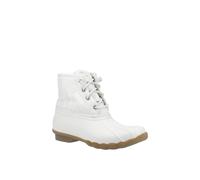 Saltwater SeaCycled RPET Nylon Boot Sperry Ivory 5.5