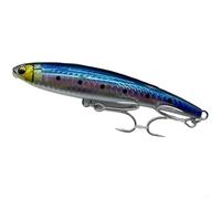 Saltwater Slow Floating Fishing Lure 170mm 65g with Silent Design and Long Throw Capability for Bass Pike and Large Predators (blue)