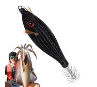 Saltwater Squid Bait, Glow in the Dark for Cuttlefish, Portable Night Tool for Mackerel and Cuttlefish with Fluorescent Baits