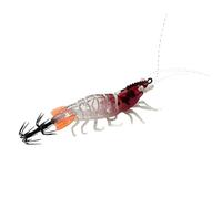 Saltwater Squid Fishing Lures - Glow In The Dark Fishing Lures | Artificial Shrimp Shape Squid Hook - For Outdoor Fresh Salt Water Lake Pond Holiday F