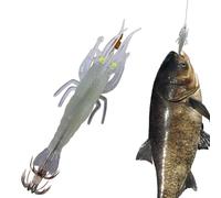 Saltwater Squid Jig, Glow in Dark Squid Lure, Realistic Cuttlefish Bait Tackle, Deep Sea Fishing Hook Tool, for Enthusiasts Beginners Professionals Husband Pier Shore Coastal Water Use, 11 cm