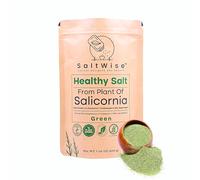 SaltWise Green Salt - 50% Less Sodium, Plant-Based Salt Substitute, 100% Dehydrated Salicornia, Natural Umami, No additives (7.05 oz / 200g)
