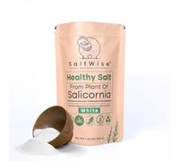 SaltWise Salicornia White Salt - Low Sodium Salt Substitute, Plant-Based Mineral Salt, Kosher, 100% Natural, No Additives (7.05 oz / 200g)