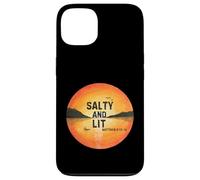 Salty And Lit Christian Faith Bible Verse Salt Light Case for iPhone 13