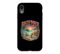 Salty Babes beach club beach besties women Case for iPhone XR