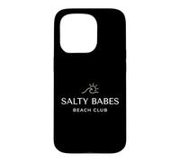 Salty Babes Beach club fun summer Case for iPhone 15 Pro
