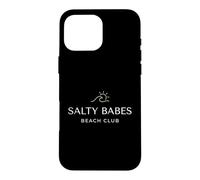 Salty Babes Beach club fun summer Case for iPhone 16 Pro Max