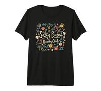 Salty Babes Beach Club Ocean Vibes Coastal Shore Premium T-Shirt