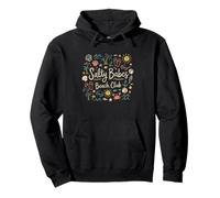 Salty Babes Beach club Ocean Vibes Coastal Shore Pullover Hoodie