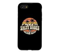 Salty Babes Beach club Retro Tropical Trees Sunset Case for iPhone SE (2020) / 7/8