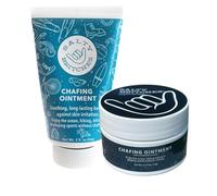 Salty Britches® Chafing Ointment | Protective Barrier Against Chafing and Irritation | Provides Soothing Relief for Skin Irritation (2oz Tube + 0.5oz Jar Pack of 1), Blue