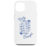 Salty Cowgirl Western Boots with Seashells Coastal Graphic Case for iPhone 13