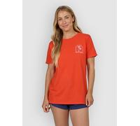 Salty Crew Archway Bf Short Sleeve T-shirt Orange XL Woman