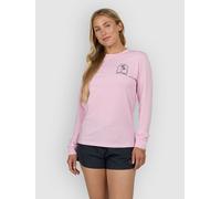 Salty Crew Archway Sunshirt Long Sleeve Rash Guard Pink L Woman