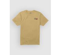Salty Crew Bait Shop Short Sleeve T-shirt Yellow,Brown 2XL Men