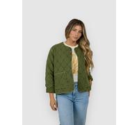 Salty Crew Camp Jacket Green S Woman