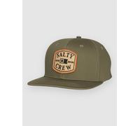 Salty Crew Capitals Snapback Cap Green