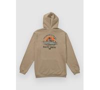 Salty Crew Day Charter Fleece Hoodie Beige M Men