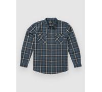 Salty Crew Daybreak Flannel Long Sleeve Shirt Blue M Men