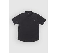Salty Crew Drifter Uv Short Sleeve Polo Black M Men