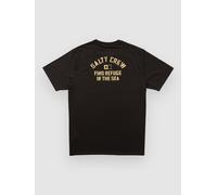 Salty Crew Even Keel Tech Short Sleeve Rash Guard Black M