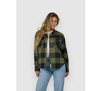 Salty Crew Fathom Flannel Shirt olive S