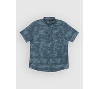 Salty Crew - Shirt with UPF 50+ sun protection - Flagship Uv Button Up Dark Navy for Men in Recycled Polyester - Size L Navy L
