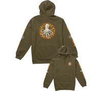 Salty Crew - Hood Sweatshirt - Tentacles Hooded Fleece Dusty Olive for Men - Size M - Khaki Khaki M