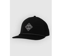 Salty Crew Long Range Snapback Cap Black Men
