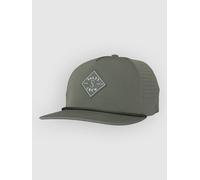 Salty Crew Long Range Snapback Cap Green Men