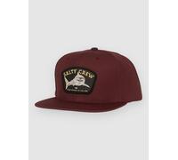 Salty Crew Lurking 6 Panel Cap burgundy Uni