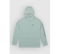 Salty Crew Mariner Hood Tech Long Sleeve Rash Guard Green L Men