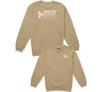 Salty Crew - Men's Comfort Sweatshirt - Props Vintage Crew Fleece Stone for Men - Size L - Beige Beige L