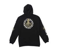 Salty Crew mens Ink Slinger Fleece Hoodie, Tentacle Black, L