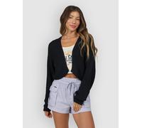 Salty Crew Navigator Cardigan Black S Woman