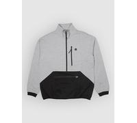 Salty Crew Quay Tech Fleece Half Zip Sweatshirt Grey L Men