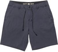 Salty Crew Transom Overdye Shorts Grey 32 Men