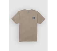 Salty Crew Stitched Short Sleeve T-shirt Beige S Men
