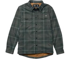 Salty Crew - Stretch and Water resistance Shirt - Fathom LS Tech Green for Men - Size M Green M