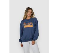 Salty Crew Sunny Side Crew Sweatshirt Blue XL Women