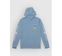Salty Crew Tailed Hood Sunshirt Long Sleeve Rash Guard Blue M Men