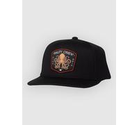 Salty Crew Tako Club Snapback Cap Black Man