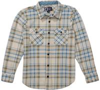 Salty Crew - Thick Fleece Shirt - Swellter Polar Flannel Birch for Men - Size M - Beige Beige M