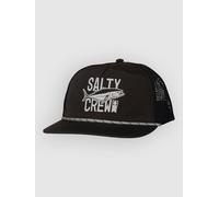 Salty Crew Tried And True Trucker Cap Black Man