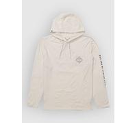 Salty Crew Tippet Hood Tech Long Sleeve Rash Guard White M Men