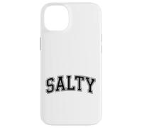 Salty Funny Retro Beach Slang Vintage Varsity Style Design Case for iPhone 14 Plus