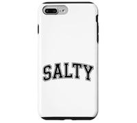 Salty Funny Retro Beach Slang Vintage Varsity Style Design Case for iPhone 7 Plus/8 Plus