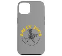 Salty Joe's Shark Reaper Distressed Black and Yellow Logo Case for iPhone 13