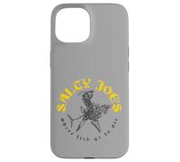 Salty Joe's Shark Reaper Distressed Black and Yellow Logo Case for iPhone 15