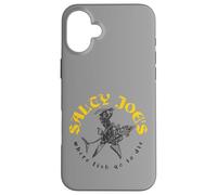 Salty Joe's Shark Reaper Distressed Black and Yellow Logo Case for iPhone 16 Plus